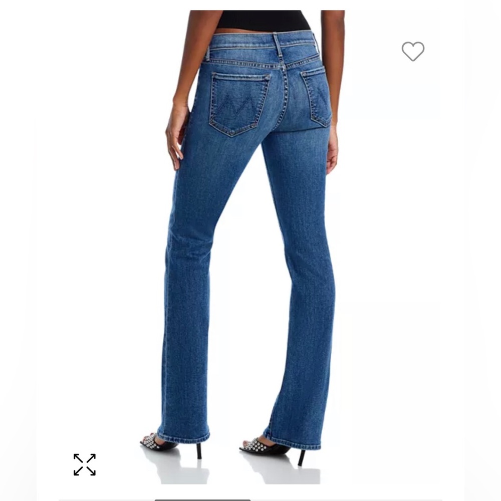 Mother Denim “The Outsider” in wash Secrets in a Small Town.